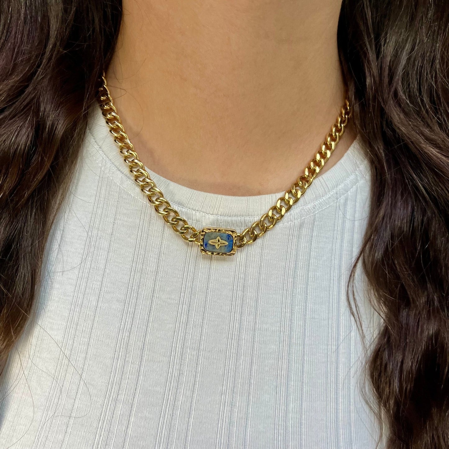 COLLIER LIVIA - LAPIS LAZULI - GIOIELLI STELLARI